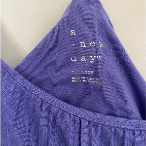 A.new day - purple top. Size XL - Picture 3 of 4